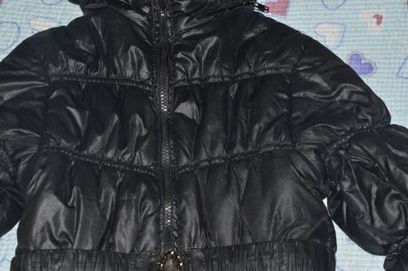 128 134 140 zimní bunda buřtíkatá, kabát, 134