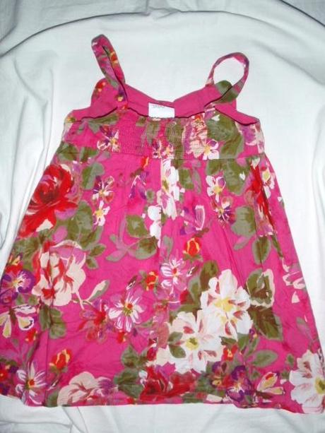 Nádherné květované šaty, next,98