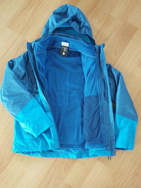 Nová zimní bunda 3 v 1 - modrá, v. 158-164, crivit,158