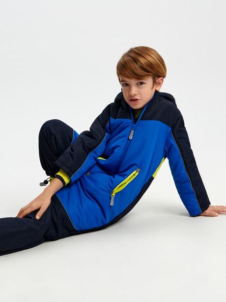 Barevná zimní kombinéza klučičí overal vel. 110, sinsay,110