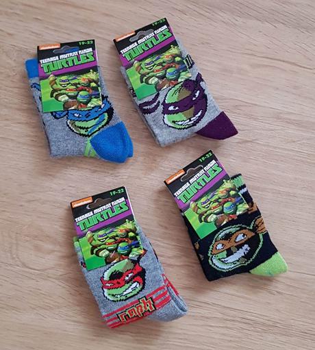 Ponožky želvy ninja, 74 / 80 / 86