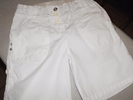 Biele cargo šortky zn. george, george,134