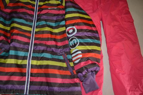 Zimní souprava,bunda a lyžař.kalhoty columbia,146, columbia,146