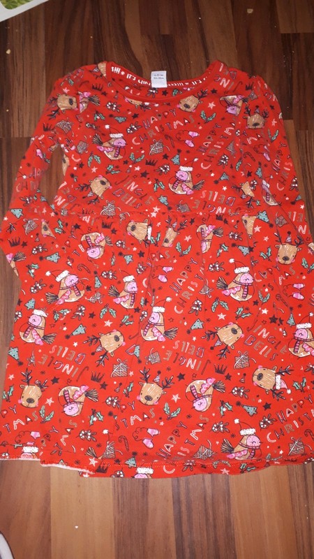 Vánoční šaty 110 tu, 110