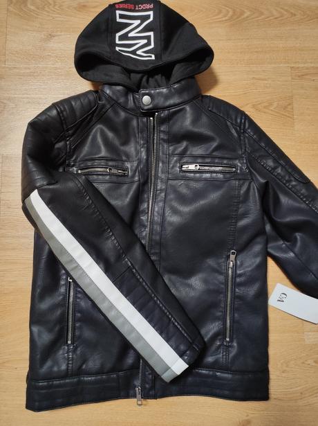 Koženková bunda, c&a,158