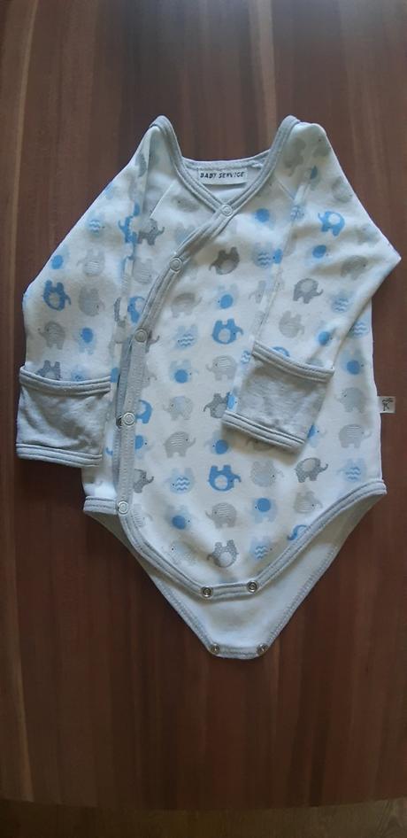 Body s ohrnovacími rukávy, baby service,68