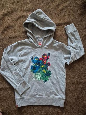 Dětská mikina s kapucou ninjago lego vel. 122/128, h&m,122
