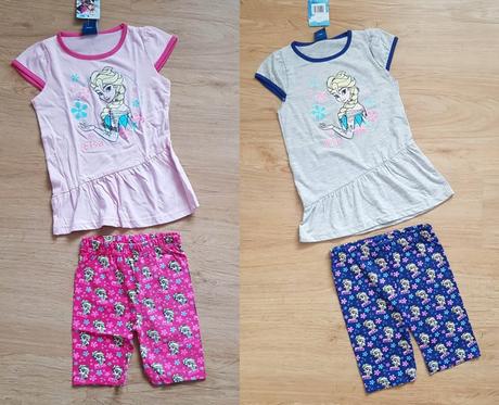 Komplet tričko + kraťasy frozen, disney,98 - 128