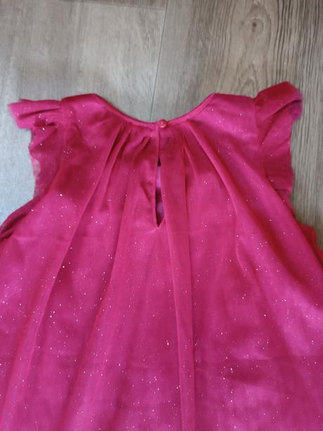 Letní červené šaty, zn. h&m, vel. 98, h&m,98