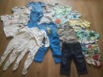 Sada oblečení pro kluka vel. 80-86, 68–80