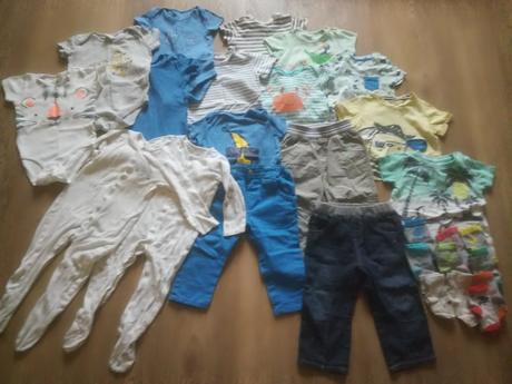 Sada oblečení pro kluka vel. 80-86, 68–80