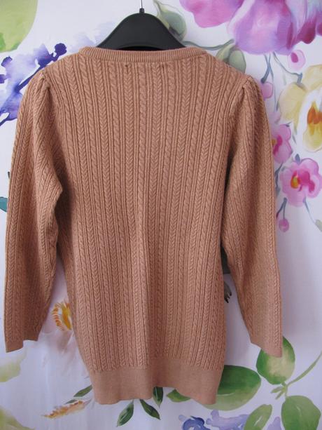 Dívčí hnědý svetr reserved, reserved,146