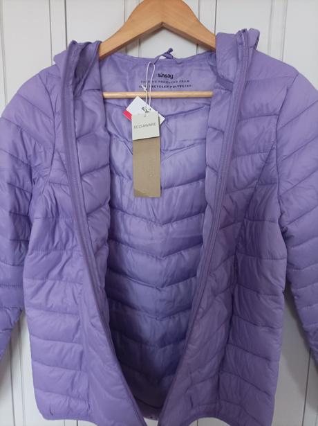 Prošívaná bunda s kapucí sinsay vel.s - nová, sinsay,s