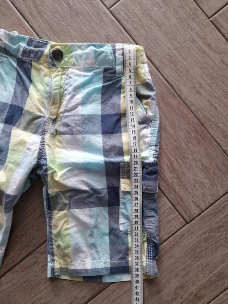 Chlapecké plátěné kraťasy vel. 134-140, 134