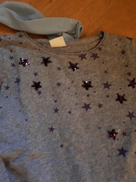 2x dívčí tričko, h&m,134