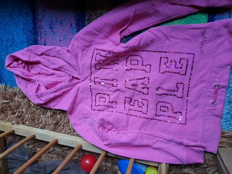 Krásná růžová mikina pineapple, 134