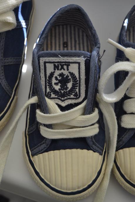 Džínové tenisky next uk 6 a uk 7, 24