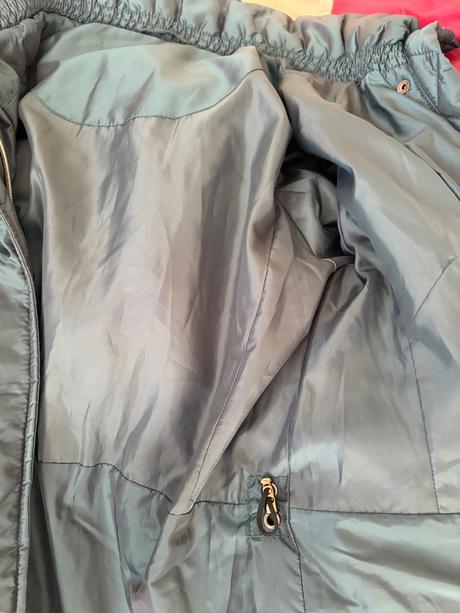 Prosivana bunda petrolejové barvy 36 heine, 36