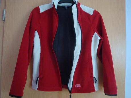 Bunda - vínovo-smetanová, vel. 36/38, tcm,36