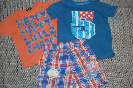 Letní značkový setík, velikost 80, 68–80