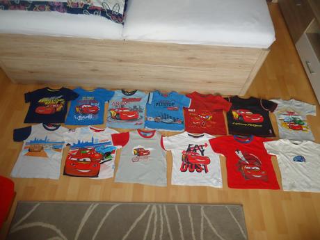 Trička s krátkým rukávem s autem blesk, m&co,92