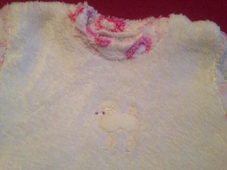 Slavnostní dívčí šaty - šatičky pes, pejsek pudl, baby service,80