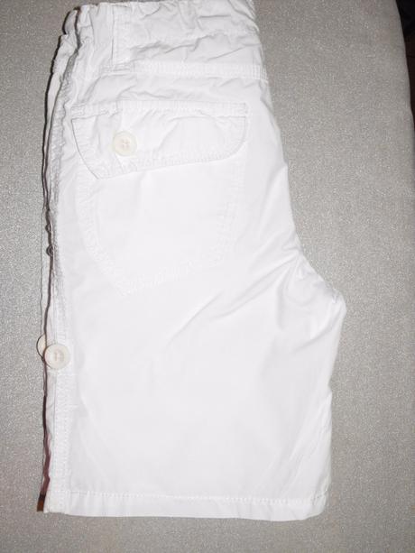 Biele cargo šortky zn. george, george,134