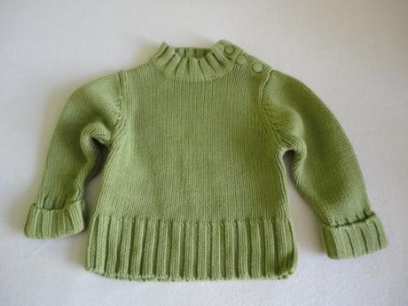 Příjemný svetřík texbasic, vel. 9-12 měsíců, 80