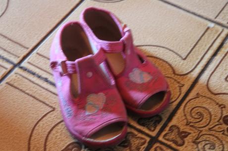 Dívčí boty na dom i ven vel. 24, stélka 14,5 cm, befado,24