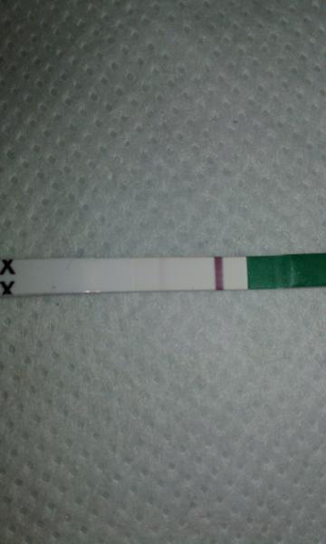 Je to pozitivní test?