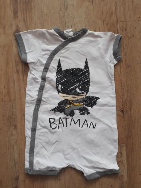 Krátké dupačky batman 62, h&m,62