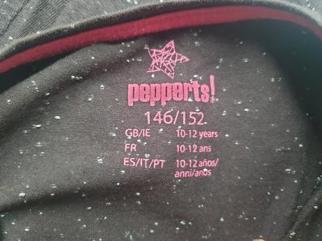 Dívčí triko s 3/4 rukavy, pepperts,152
