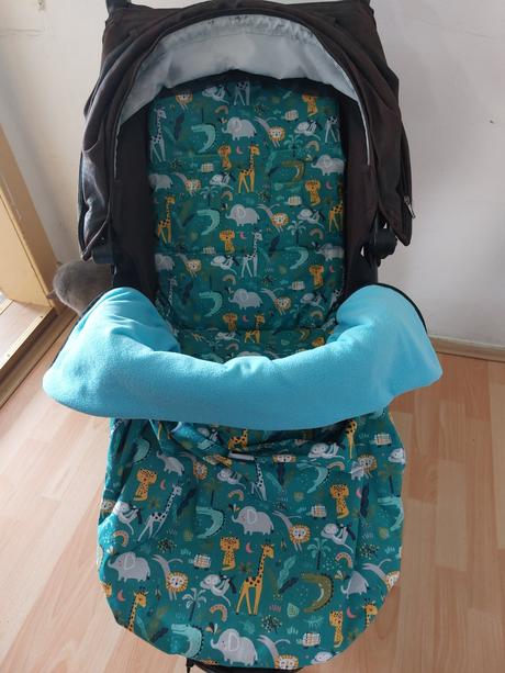 Setík vložka +  připínací deka na zipy, 