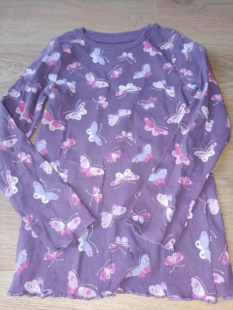 Tričko s motýli 116 nutmeg, nutmeg,116
