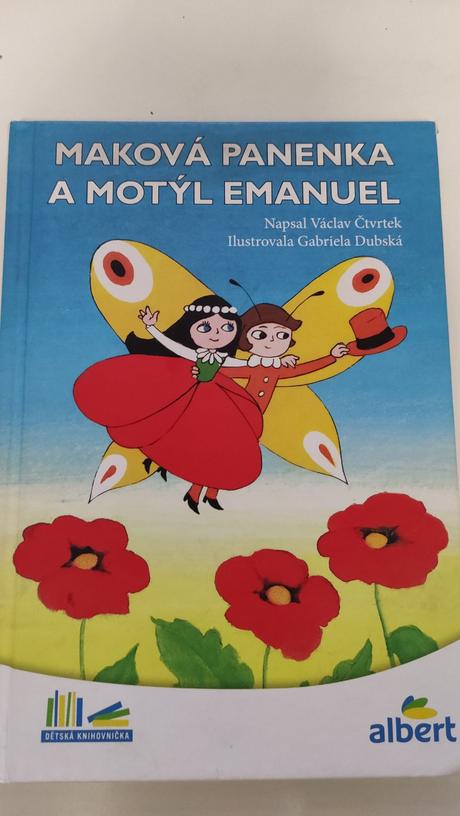 Maková panenka a motýl emanuel,