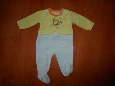 Sametový overálek vel. 68, 68