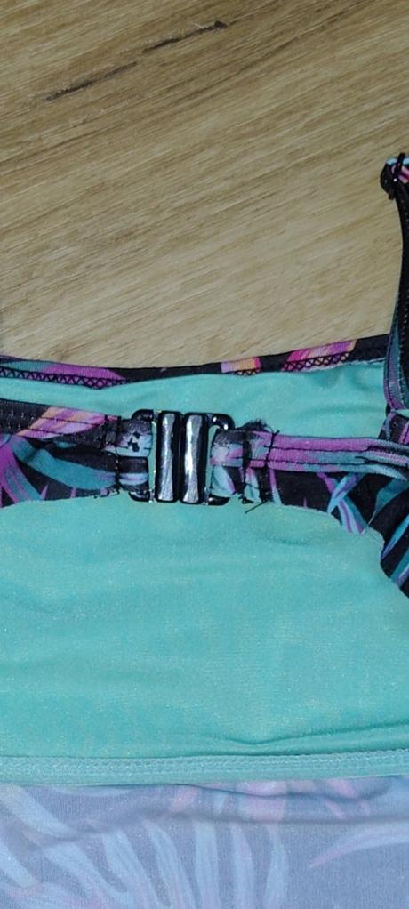 Dívčí dvojdílné plavky h&m 134/140 jungle, h&m,134