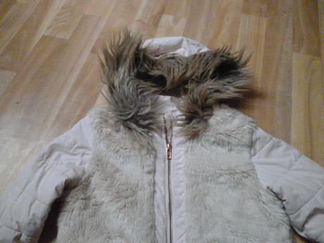 Kožíšková bunda vel. 6-7, 122