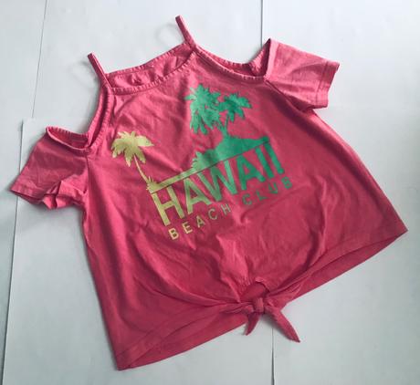 Triko crop top - v.cca 8-10 let, 134