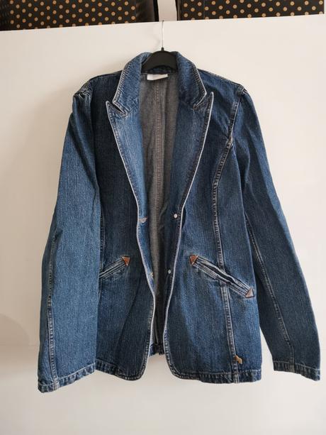 Dámské džínové sako bunda vel. m, m