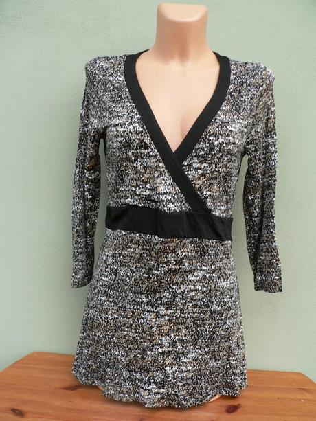 Dlouhý křížený top tunika s.oliver - vel.36, s.oliver,36