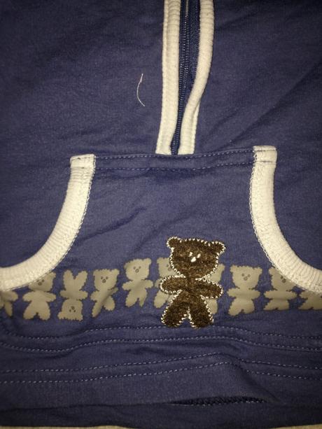 Klučičí mikina - mikinka medvídci, 68