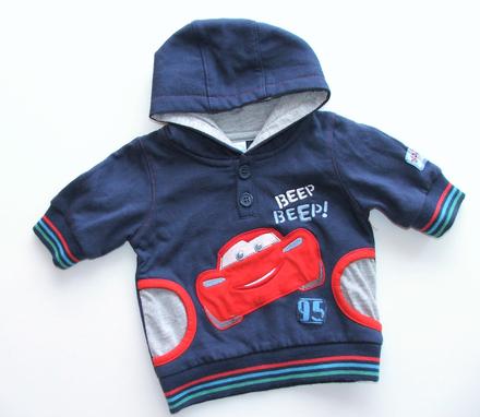 M164 novorozenecká chlapecká mikina, disney,50