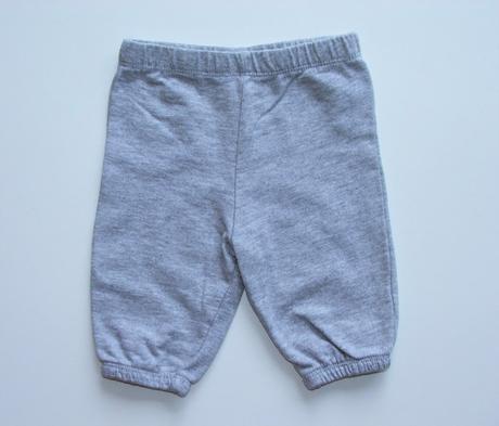 K991 šedé tepláčky vel. 62, 62