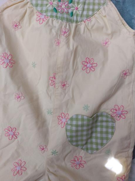 Letní overal s výšivkou, george,74