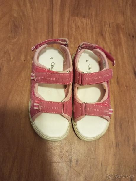 Dětské sandály / páskové sandálky vel. 29, cupcake,29