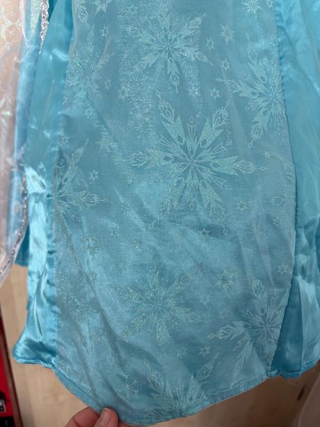 St1/ kostým šaty elza frozen - v.8/9 let,