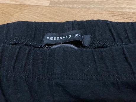 Černé legíny s mickey mousem, reserved,158