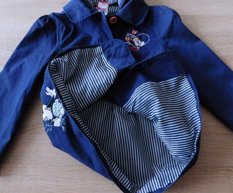 Podšitý kabátek disney vel.122/128, disney,122