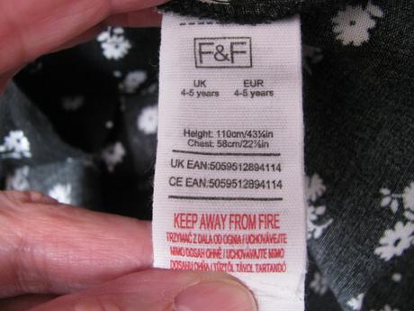 Letní černá blůzka, halenka, f&f,110